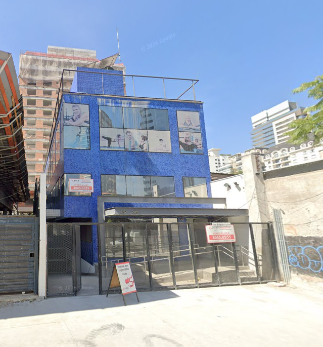 Fachada do imóvel na Avenida Santo Amaro, 287 — Vila Nova Conceição