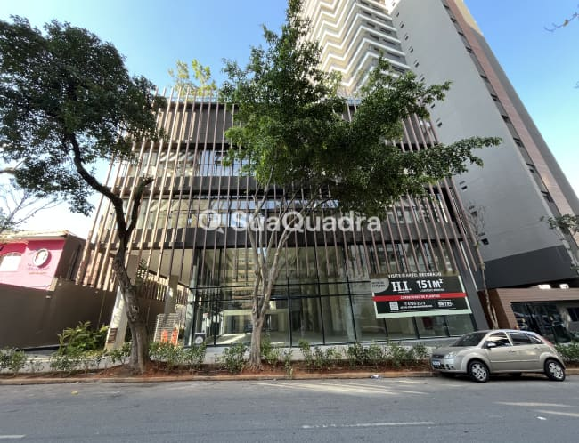 Fachada do imóvel na Rua Francisco Leitão, 200 — Pinheiros